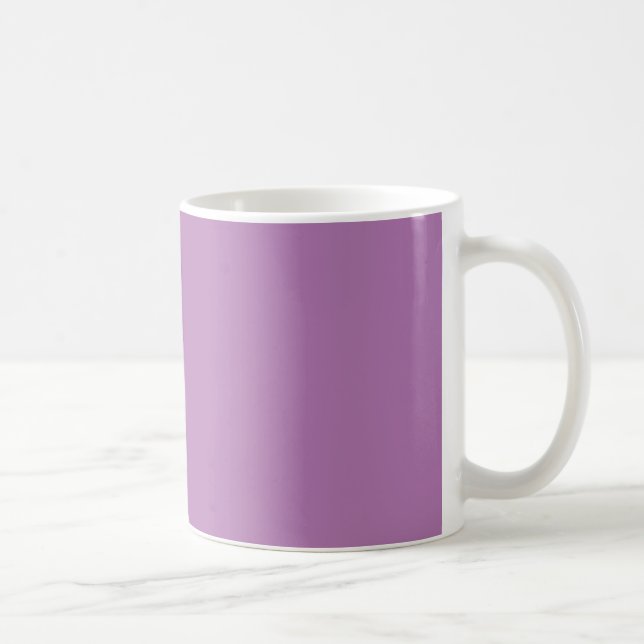 Trendy Wild Orchid Solid Colour Coffee Mug (Right)