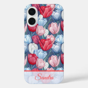 Trendy Womens Accessories Tulip Custom iPhone 16 Case