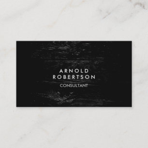 Trendy Wood Effect Modern Stylish Business Card