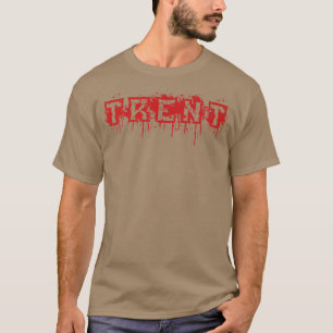 Trent First Name Halloween Costume Personalized T-Shirt