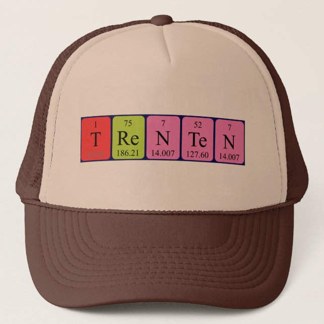 Trenten periodic table name hat (Front)