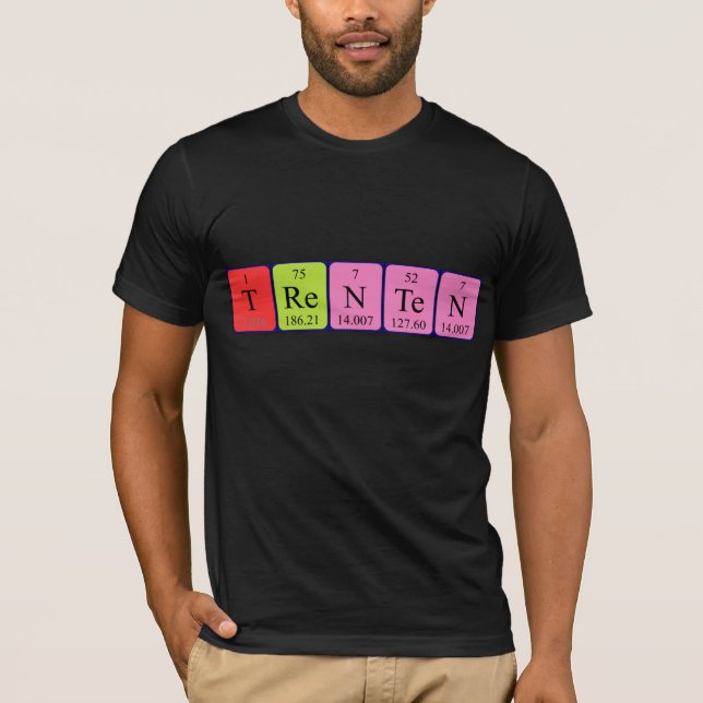 Trenten periodic table name shirt (Front)