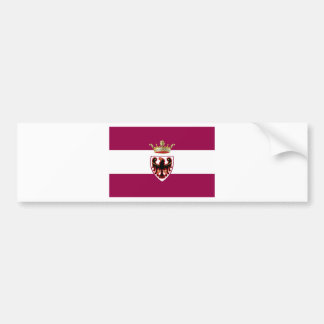 Trentino (Italy) Flag Bumper Sticker