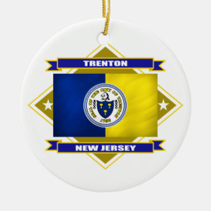 Trenton Diamond Ornament