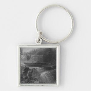 Trenton High Falls, 1838 Key Ring