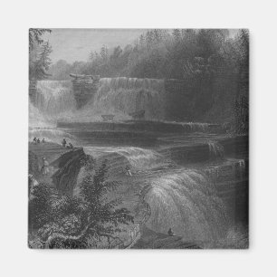 Trenton High Falls, 1838 Magnet