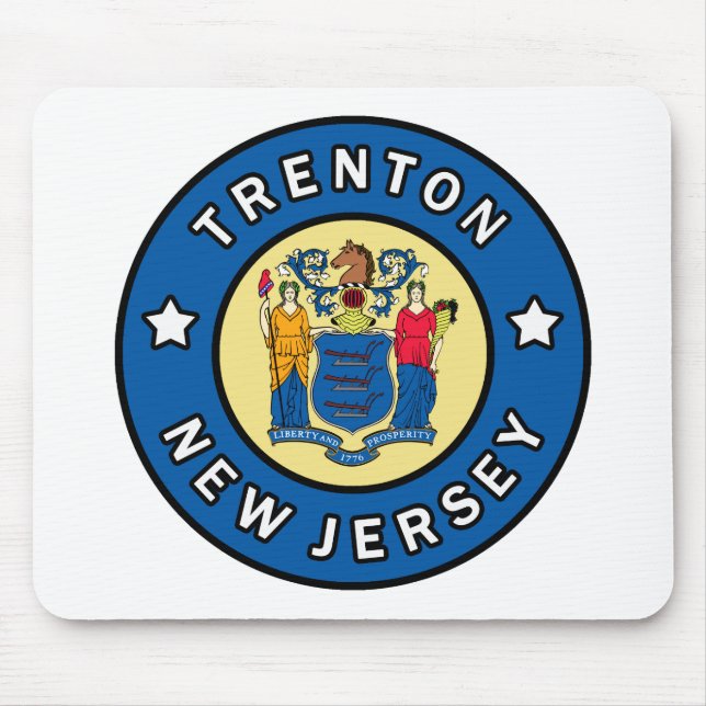 Trenton New Jersey Mouse Mat (Front)