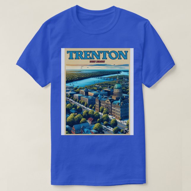 Trenton New Jersey T-Shirt (Design Front)