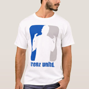 Trenz Unltd. Blue & Grey Poppin' Collar T-Shirt