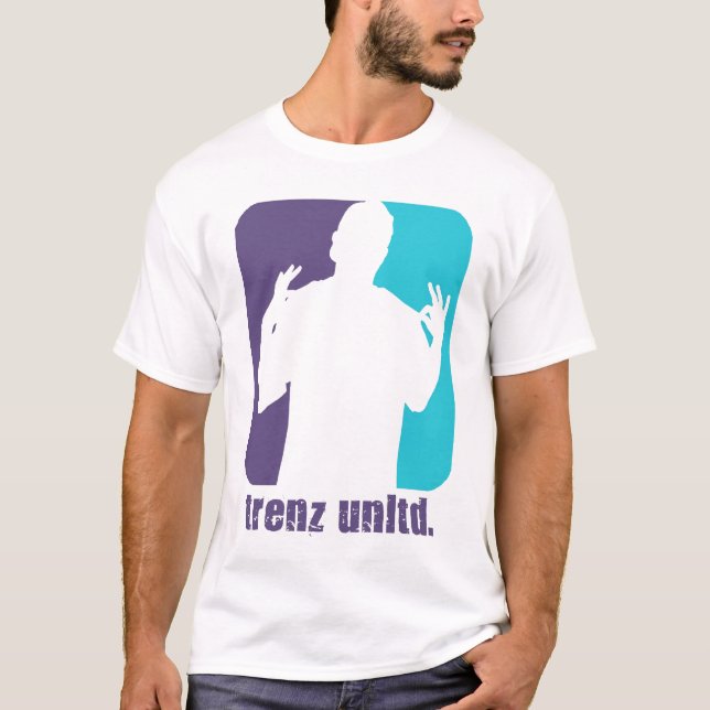 Trenz Unltd. Purple & Turquoise(Charlotte Hornets) T-Shirt (Front)
