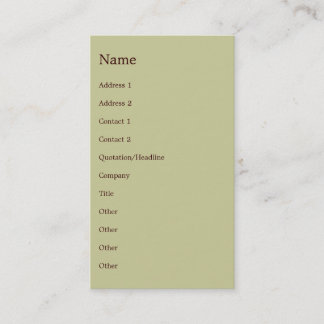 Trepanation Lets The Evil Out Business Card