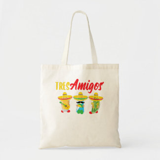 Tres amigos cinco de mayo tequila funny vodka Prem Tote Bag