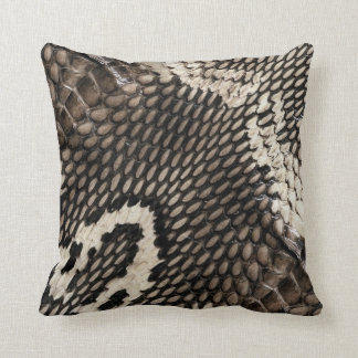 Très Chic Cobra Snake Skin Home Decor Cushion