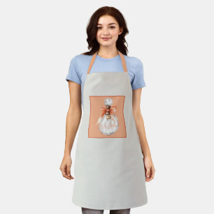 Très Jolie (very pretty) Perfume Bottle Ribbon Apron