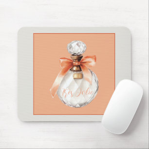 Très Jolie (very pretty) Perfume Bottle Ribbon Mouse Mat