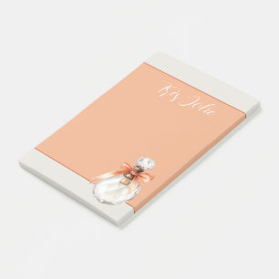 Très Jolie (very pretty) Perfume Bottle Ribbon Post-it Notes