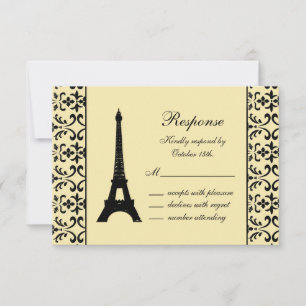 Tres Paris RSVP (yellow)