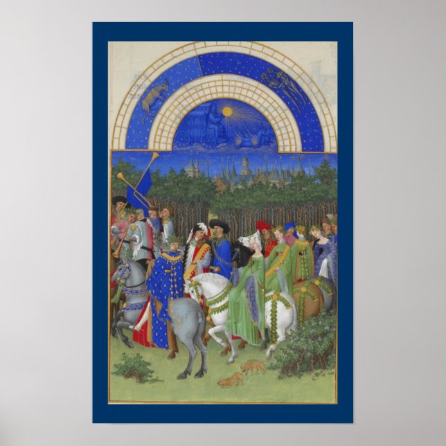 Très Riches Heures - May Poster (Front)