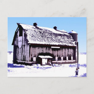 Trescher Barn- postcard. Postcard
