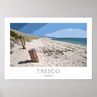 Tresco Railway Poster