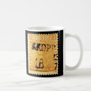 Treskilling Yellow of Sweden Sverige 3 Cent Stamp Coffee Mug
