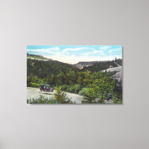 Trestle on the Milwaukee - Nine Mile Canyon Canvas Print