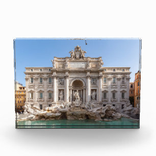 Trevi Fountain at early morning - Rome, Italy Photo Block