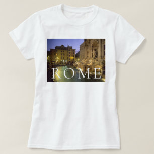 Trevi Fountain at Night   Rome, Lazio, Italy T-Shirt