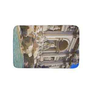 Trevi fountain bath mat