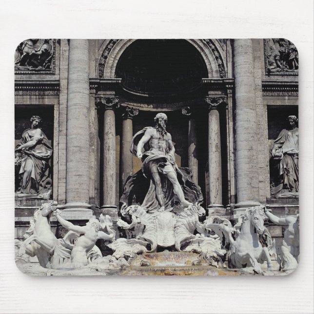 Trevi Fountain, built 1732-62 Mouse Mat (Front)