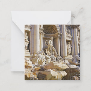 Trevi fountain card