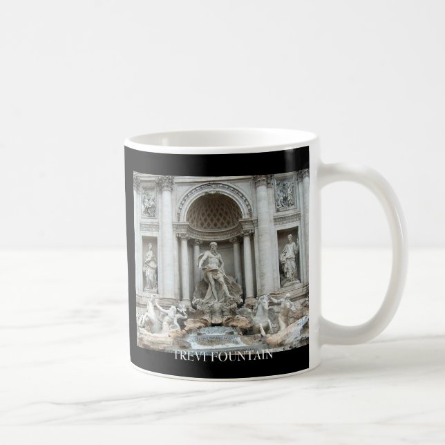 Trevi Fountain in Rome, Italy Coffee Mug (Right)