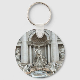 Trevi Fountain in Rome, Italy Key Ring