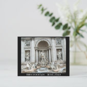 Trevi Fountain in Rome, Italy Postcard (Standing Front)