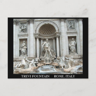 Trevi Fountain in Rome, Italy Postcard