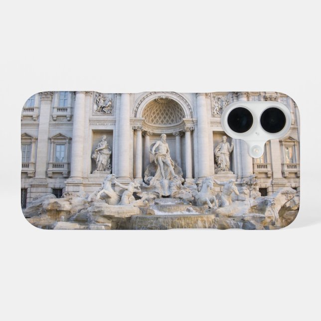 Trevi Fountain iPhone 16 Case (Back Horizontal)