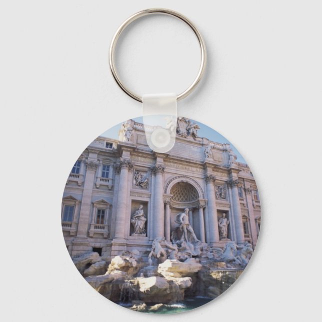 Trevi Fountain Key Ring (Front)