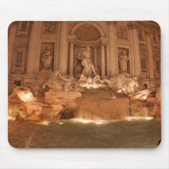 Trevi Fountain Mouse Mat (Front)
