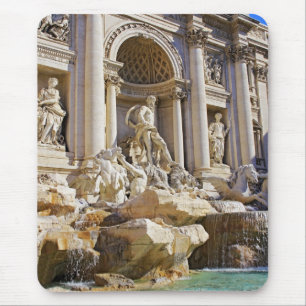 trevi fountain mouse mat