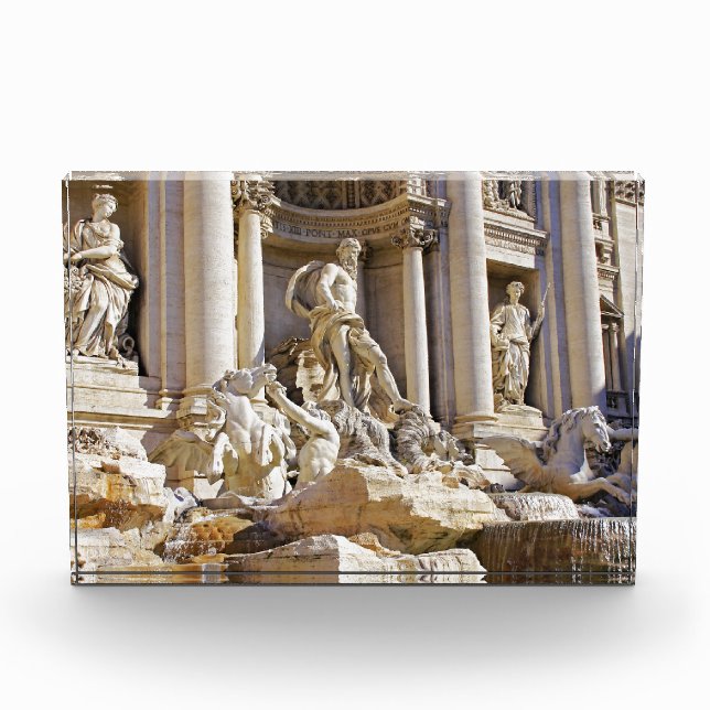 Trevi fountain photo block (Front)