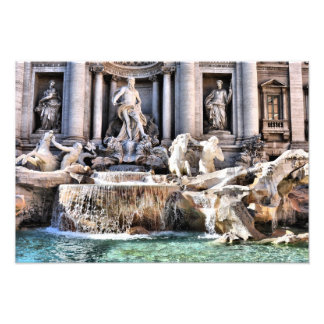 TREVI FOUNTAIN PHOTO PRINT