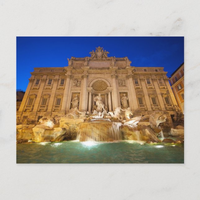 Trevi Fountain Postcard (Front)