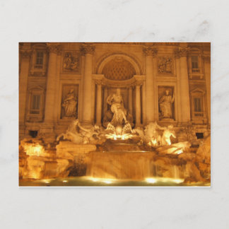 Trevi Fountain Postcard