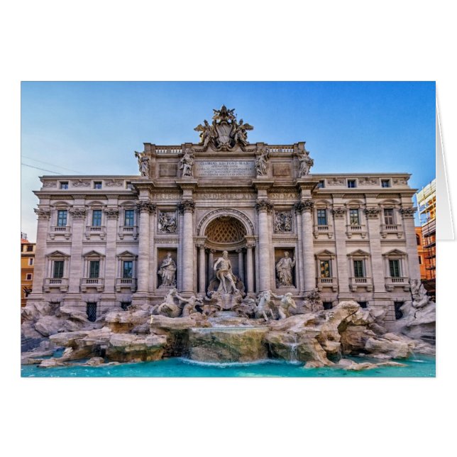 Trevi fountain, Roma, Italy (Front Horizontal)