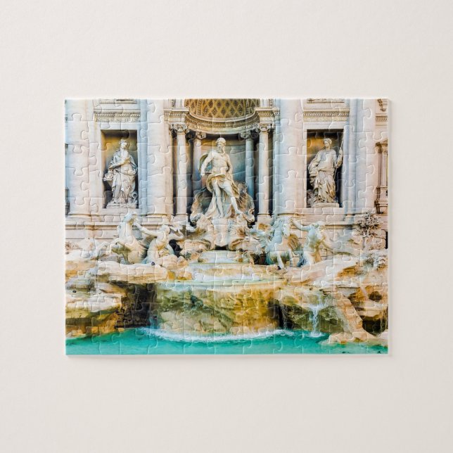 Trevi Fountain - Roma, Italy - 8x10 - 110 pcs. Jigsaw Puzzle (Horizontal)
