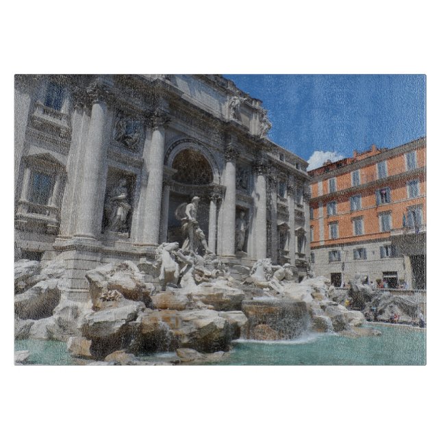 Trevi Fountain- Rome Cutting Board (Front)