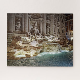 Trevi Fountain - Rome, Italy - 16x20 - 520 pcs Jigsaw Puzzle