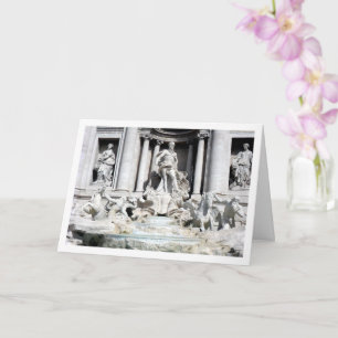 Trevi Fountain, Rome, Italy Card