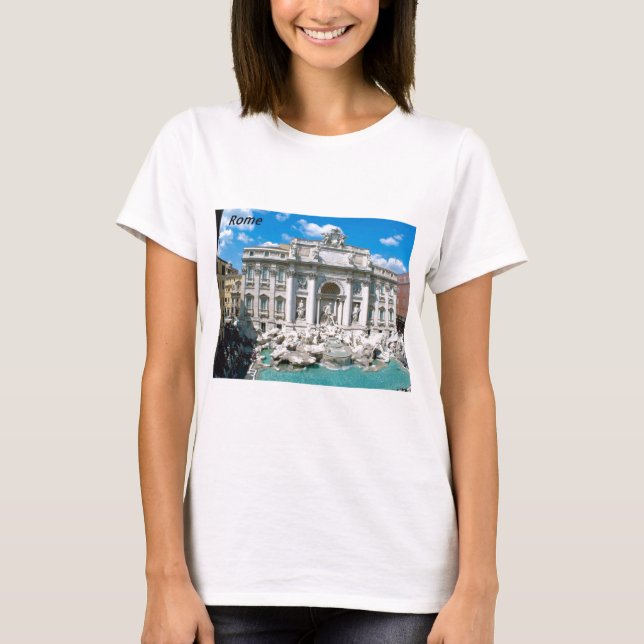 Trevi-Fountain-Rome-Italy-[kan.k].JPG T-Shirt (Front)