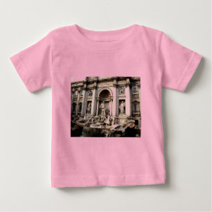 Trevi Fountain Rome Italy Travel Baby T-Shirt